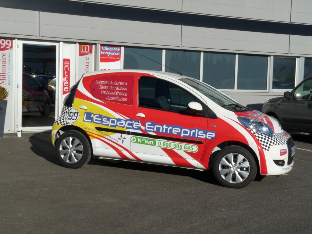 voiture espace entreprise montpellier millénaire location de matériel