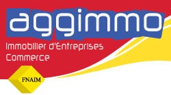 Logo Aggimmo, spécialiste en immobilier d'entreprise sur Montrpellier