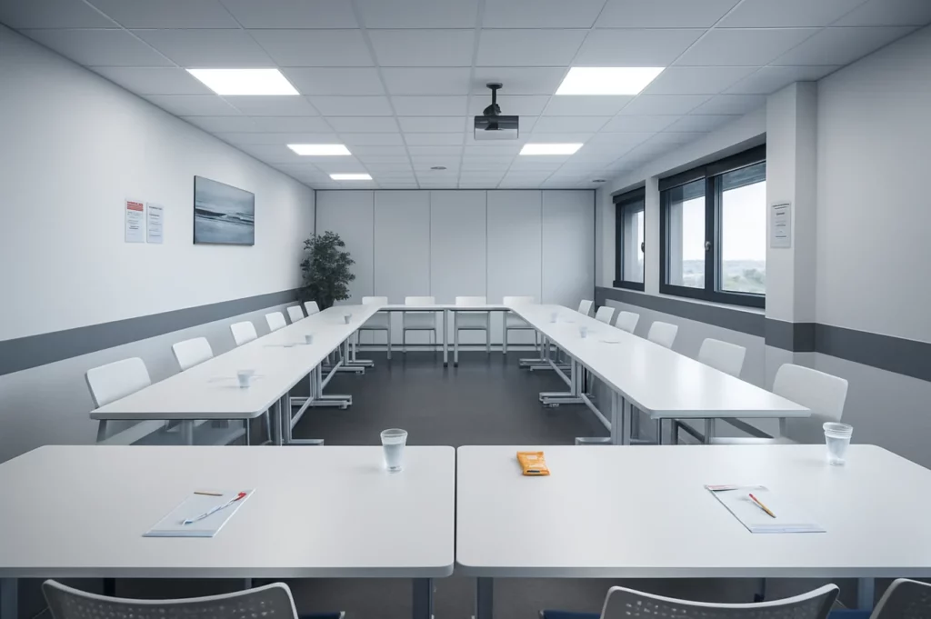 Salle de réunion en U pour une vingtaine de personnes à Montpellier Garosud